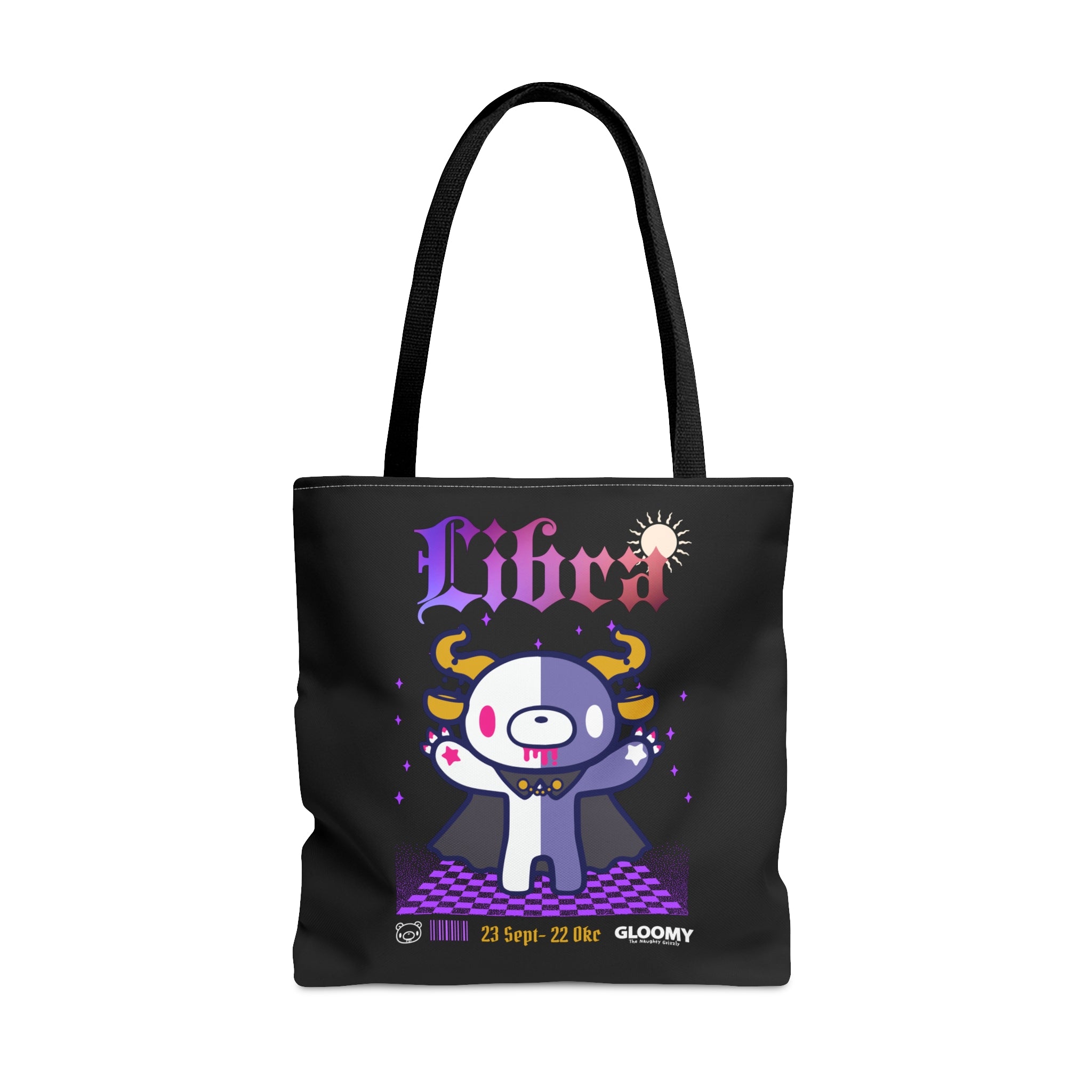 Gloomy Zodiac Libra Tote Bag